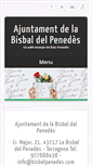 Mobile Screenshot of bisbalpenedes.com